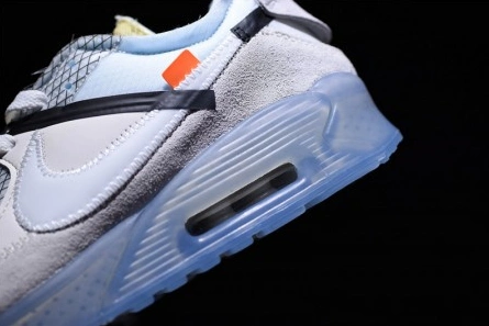 Trendsetting 213 OFF-WHITE x Nike Air Max 90 AM90 THE TEN 10 Sail Muslin Virgil Abloh AA7293- 1355