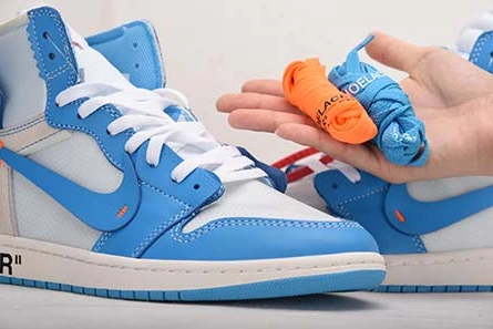 Practical 2636 Off-White Air Jordan 1 Powder Blue UNC AQ0818- 2017