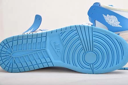 Practical 2636 Off-White Air Jordan 1 Powder Blue UNC AQ0818- 2017