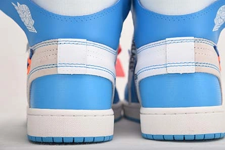 Practical 2636 Off-White Air Jordan 1 Powder Blue UNC AQ0818- 2017