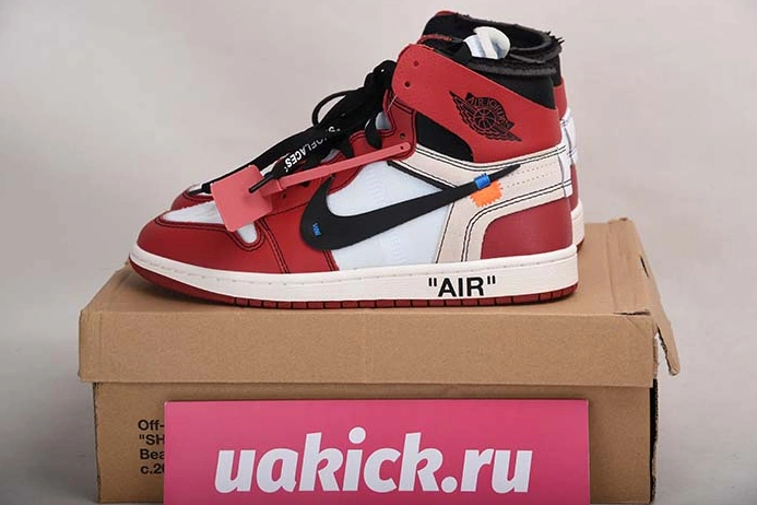 GoodFit 2702 Off-White Air Jordan 1 Retro Chicago The Ten AA3834- 2018