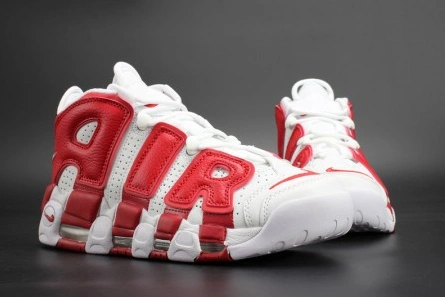 Durable 397 Nike Air More Uptempo "Gym Red" mens 414962- 1526