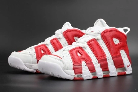 Durable 397 Nike Air More Uptempo "Gym Red" mens 414962- 1526