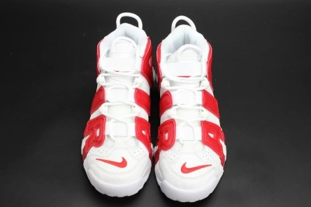 Durable 397 Nike Air More Uptempo "Gym Red" mens 414962- 1526