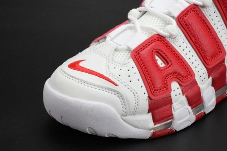 Durable 397 Nike Air More Uptempo "Gym Red" mens 414962- 1526