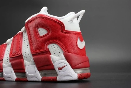 Durable 397 Nike Air More Uptempo "Gym Red" mens 414962- 1526