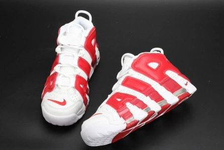 Durable 397 Nike Air More Uptempo "Gym Red" mens 414962- 1526