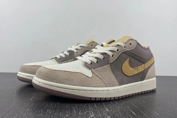 Comfortable 568 Jordan 1 Low SE Craft Taupe Haze  DN1635- 121