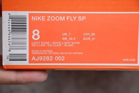 2068 Nike Zoom Fly SP Light Bone AJ9282- StreetReady 1566