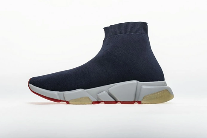 1008 Balenciaga Speed Trainer Navy 506344-W05G0- Reliable 2085