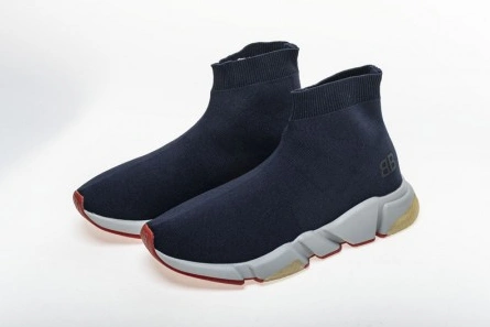 1008 Balenciaga Speed Trainer Navy 506344-W05G0- Reliable 2085