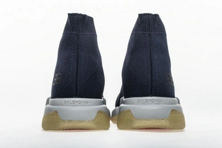 1008 Balenciaga Speed Trainer Navy 506344-W05G0- Reliable 2085
