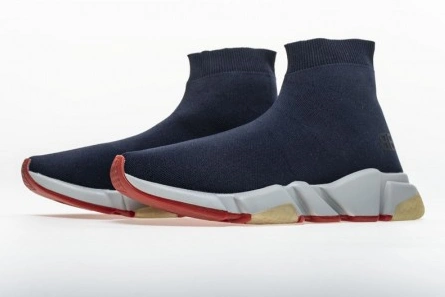 1008 Balenciaga Speed Trainer Navy 506344-W05G0- Reliable 2085