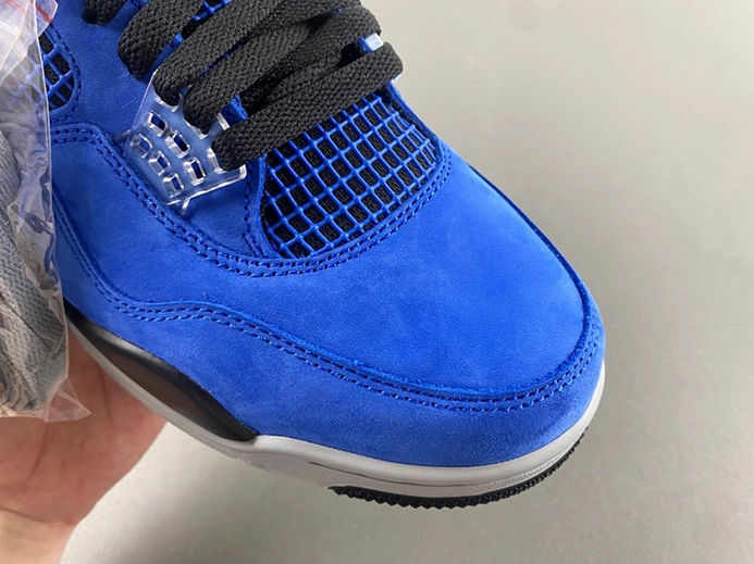 8031 Jordan 4 Retro BLUE RIBON WAR RED-BLAC-STEA Minimalist 438
