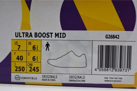 1295 adidas Ultra Boost Mid black  Multi-Color - G GoodFit 1935
