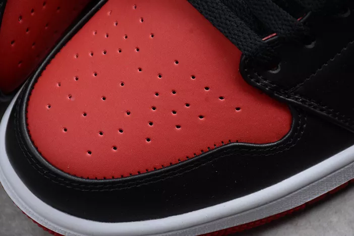 1545 Air Jordan 1 Mid Gym Red Black 554724- Minimalist 274