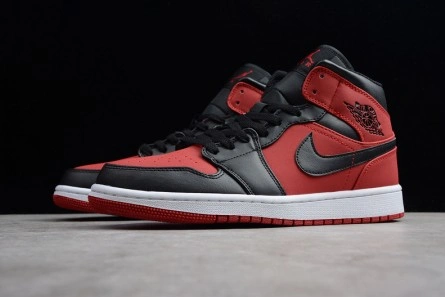 1545 Air Jordan 1 Mid Gym Red Black 554724- Minimalist 274