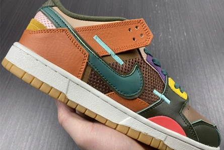 1712 Nike Dunk Low Scrap Archeo Brown DB0500- Efficient 1074