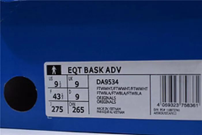 2245 Adidas mens EQT Basketball ADV white  DA Sophisticated 1875