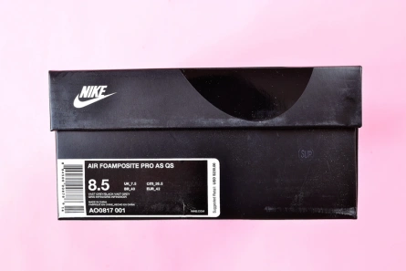2386 nike AIR FOAMPOSITE PRO AS QS "ALL STAR" black  vast grey mens AO0817- Breathable 1562