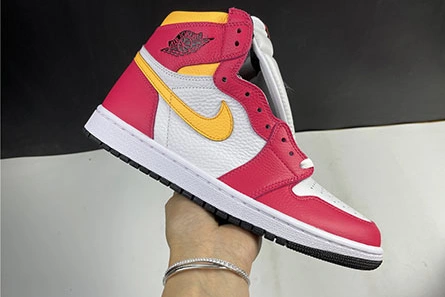 3230 Air Jordan 1 High OG“Light Fusion Red” 555088- Versatile 199