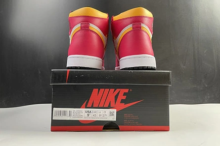 3230 Air Jordan 1 High OG“Light Fusion Red” 555088- Versatile 199
