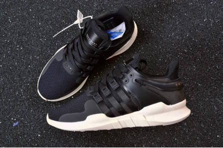 Versatile 4134 Adidas EQT Support ADV Core Black   White BA 1880