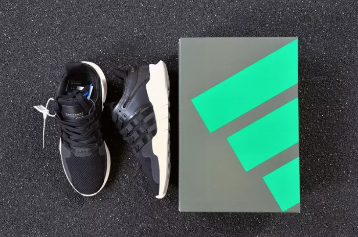 Versatile 4134 Adidas EQT Support ADV Core Black   White BA 1880