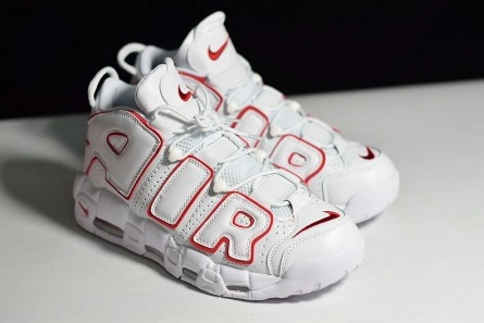5439 Nike Air More Uptempo 96 White Varsity Red 921948- GoAnywhere 1524