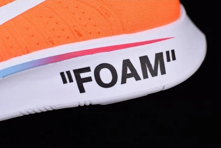 7465 Nike x Off-White Zoom Fly Mercurial Flyknit Total Orange MENS AO2115- Stylish 1583