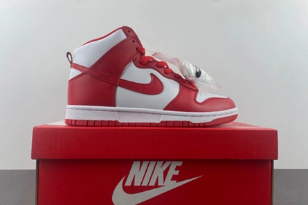 Sleek 7533 Nike Dunk High Championship White Red  DD1399- 1051