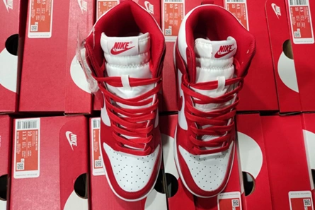 Sleek 7533 Nike Dunk High Championship White Red  DD1399- 1051