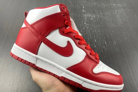 Sleek 7533 Nike Dunk High Championship White Red  DD1399- 1051