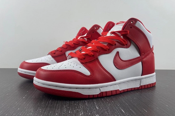 Sleek 7533 Nike Dunk High Championship White Red  DD1399- 1051