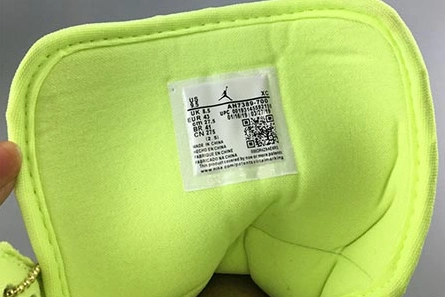 EasyMatch 5434 Air Jordan 1 WMNS “Barely Volt” AH7389- 254