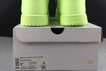 EasyMatch 5434 Air Jordan 1 WMNS “Barely Volt” AH7389- 254