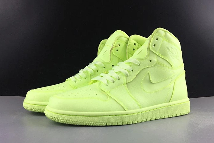 EasyMatch 5434 Air Jordan 1 WMNS “Barely Volt” AH7389- 254
