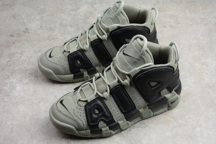 6650 NIKE Air More Uptempo "Dark Stucco" Dark Stucco Black womens 415082- SmartChoice 1522