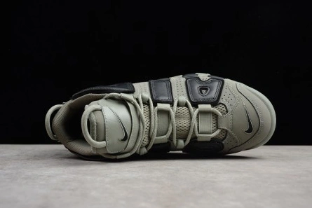 6650 NIKE Air More Uptempo "Dark Stucco" Dark Stucco Black womens 415082- SmartChoice 1522
