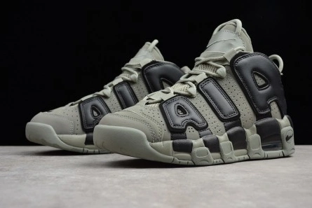 6650 NIKE Air More Uptempo "Dark Stucco" Dark Stucco Black womens 415082- SmartChoice 1522