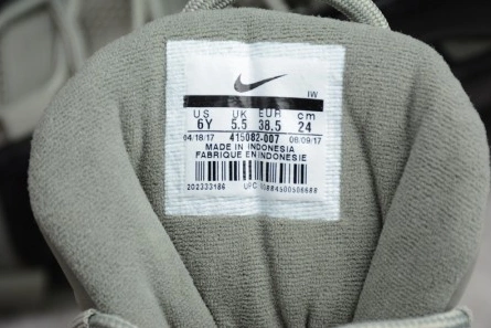 6650 NIKE Air More Uptempo "Dark Stucco" Dark Stucco Black womens 415082- SmartChoice 1522