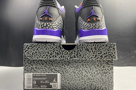 Refined 6750 Air Jordan 3 “Court Purple” CT8532- 417
