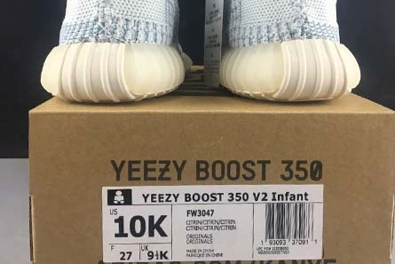 4888 Kid ADIDAS YEEZY BOOST 350 V2 CLOUD WHITE FW Popular 2150