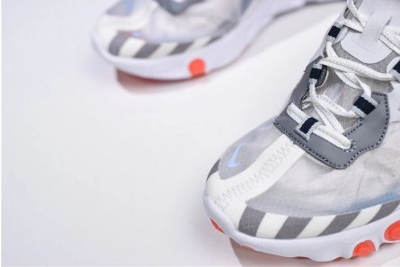 5502 Parra x Nike React Element 87 White Multi-Color AQ3057- Resilient 1330