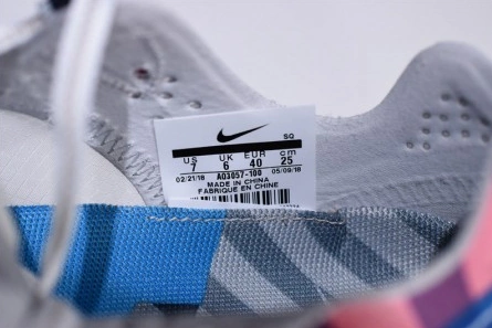 5502 Parra x Nike React Element 87 White Multi-Color AQ3057- Resilient 1330