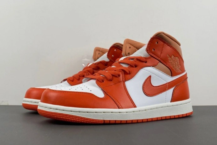 Sleek 5677 Jordan 1 Mid Cosmic Clay (Women's)  BQ6472- 18