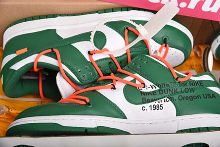 BestValue 5701 OFF-WHITE NIKE DUNK LOW PINE GREEN CT0856- 1991
