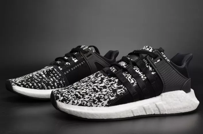 7256 ADIDAS EQT SUPPORT 93 17 BOOST BLACK GLITCH MENS  BZ Modern 1889