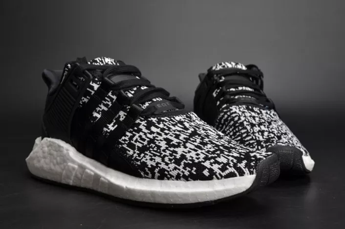 7256 ADIDAS EQT SUPPORT 93 17 BOOST BLACK GLITCH MENS  BZ Modern 1889