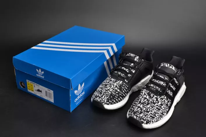 7256 ADIDAS EQT SUPPORT 93 17 BOOST BLACK GLITCH MENS  BZ Modern 1889